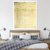 Toile Déclaration d'indépendance de Dunlap Broadside 177 (Insitu(Chambre))