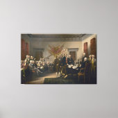 Toile Déclaration d'indépendance de John Trumbull (Recto)
