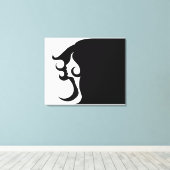 Toile Deco mod woman (Insitu (Plancher de Bois))