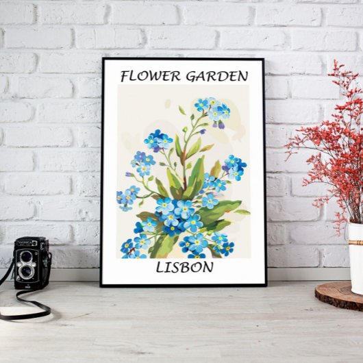 Toile Décor Art Mur Floral