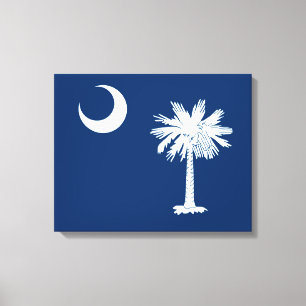 Toile Décor de conception de drapeau d'état de la
