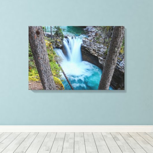 Toile Décor de la cascade (Insitu (Plancher de Bois))