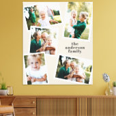 Toile Décor de la maison naturelle de famille multi-phot (Insitu(Salon))