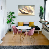 Toile Décor de la maison Spiral Shell Ocean
