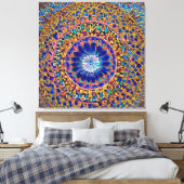 Toile Décor de mur d'art mandala (Insitu(Chambre))