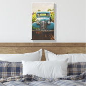 TOILE DÉCOR DE MUR DE LA FERME DE CANVAS ANTIQUE (Insitu(Chambre))