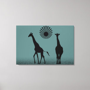 Toile Décor de mur sauvage Canva Art