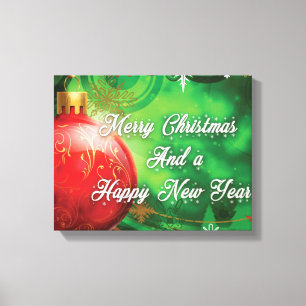 Toile Décor de Noël