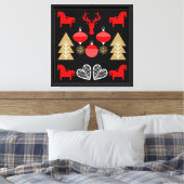 Toile Décor de Noël Scandi (Insitu(Chambre))