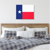 Toile Décor design du drapeau d'état du Texas (Insitu(Chambre))