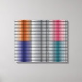 Toile Décor d'intérieur Art Abstrait (Recto)