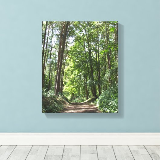 Toile Décor du mur de bois (Insitu (Plancher de Bois))