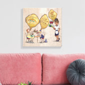 Toile Décor du salon de thé (Insitu(Salon))