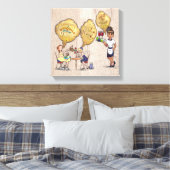 Toile Décor du salon de thé (Insitu(Chambre))