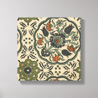 Décor Floral Perse Carrelage