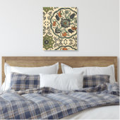 Toile Décor Floral Perse Carrelage (Insitu(Chambre))