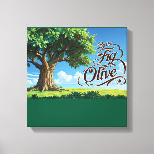 Toile Décor islamique - Arbres religieux dans l'islam