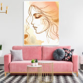 Toile Décor mural moderne (Insitu(Salon))