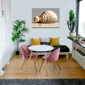 Toile Décor Mural Seamless Seashell Beach House