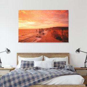 Toile Décor photo de voyage avec Sunset Beach Photo