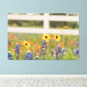 Toile Décor photo floral du Texas Hill Country (Insitu (Plancher de Bois))