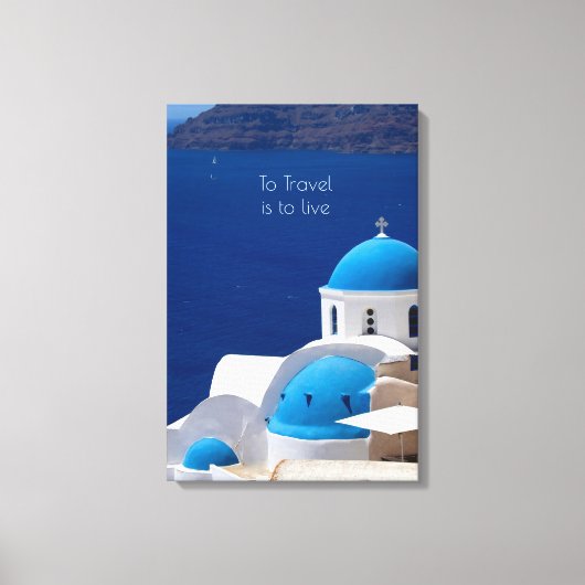 Toile Décor photo Grèce avec devis (Recto)