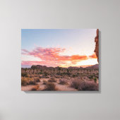 Toile Décor photographique Sunrise Desert (Recto)