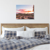 Toile Décor photographique Sunrise Desert (Insitu(Chambre))