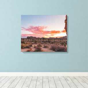 Toile Décor photographique Sunrise Desert