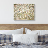 Toile Décor plafond avec fleurs et oiseaux (mosaïque) (Insitu(Chambre))