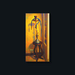 Toile decoración lienzo HOOKAH arte oriental<br><div class="desc">Arte Oriental Encuentra la Pasión del Color - Lienzo que Transforma Espacios" DESCRIPCIÓN PRINCIPAL: ¿Buscas darle a tu espacio ese toque exótico y sofisticado que lo haga único? Sumérgete en la magia del Oriente con este espectacular lienzo de narguile hookah. Una explosión de colores vibrantes - dorados cálidos, azules profundos...</div>