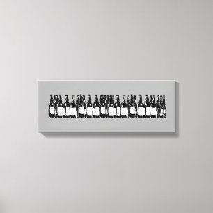 Toile décoration de bière