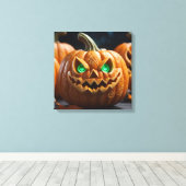 Toile décoration d'halloween (Insitu (Plancher de Bois))