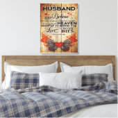 Toile Décoration Familiale, À Mon Mari Cadeau (Insitu(Chambre))