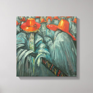 Toile décoration murale africaine