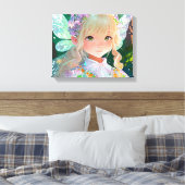 Toile Décoration murale d'art fée (Insitu(Chambre))