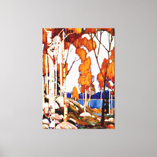 Toile Decorative Landscape by Tom Thomson (Recto)