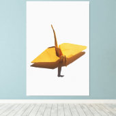 Toile decorative wall art lucky origami crane (Insitu (Plancher de Bois))