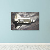 Toile Découverte de la navette spatiale 13 (Insitu (Plancher de Bois))