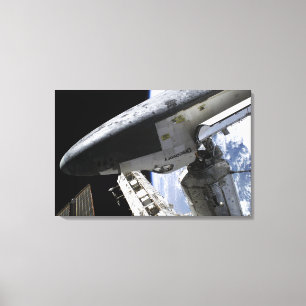 Toile Découverte de navette spatiale accouplée