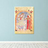 Toile Dédication à Charles le Bald, de (Insitu (Plancher de Bois))