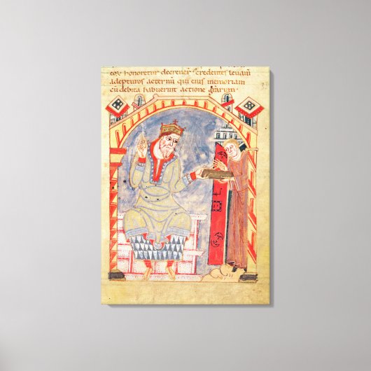 Toile Dédication à Charles le Bald, de (Recto)