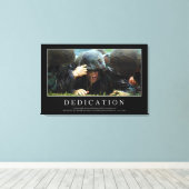 Toile Dédication : Citation Inspirationnelle (Insitu (Plancher de Bois))