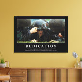 Toile Dédication : Citation Inspirationnelle (Insitu(Salon))