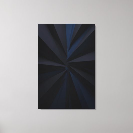 Toile Deep Blue Vortex (Recto)