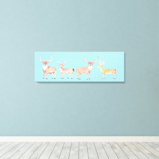 Toile Deers (Insitu (Plancher de Bois))