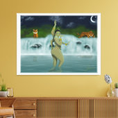 Toile Déesse de bain (Insitu(Salon))