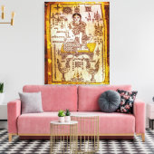 Toile Déesse de la chance (Insitu(Salon))