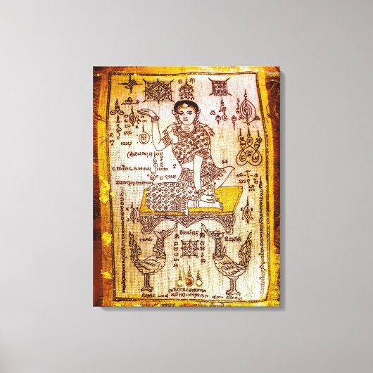 Toile Déesse de la chance (Recto)