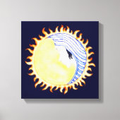 Toile Déesse de la lune (Recto)